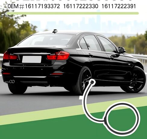 Gas Cap Tether,Fuel Cap Tether OEM#16117193372 16117222330 16117222391 Replacement,Anti-Loss Fuel Tank Caps Retainer Rope Compatible with BMW 323i 325i 328i 330i 335i in Saudi Arabia