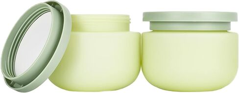 برطمانات بلاستيكية مع أغطية بسعة 8.8 أونصة من كيولي، قطعتان من حاويات مستحضرات التجميل مع أغطية، برطمانات مستحضرات تجميل مقاومة للتسرب، حاويات زبدة الجسم للكريم، ملح الاستحمام، فرك السكر، الجل، السلايم، تخزين حجر الراين in Kuwait