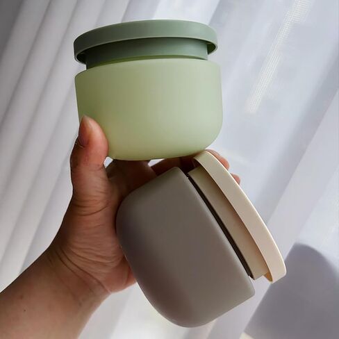 برطمانات بلاستيكية مع أغطية بسعة 8.8 أونصة من كيولي، قطعتان من حاويات مستحضرات التجميل مع أغطية، برطمانات مستحضرات تجميل مقاومة للتسرب، حاويات زبدة الجسم للكريم، ملح الاستحمام، فرك السكر، الجل، السلايم، تخزين حجر الراين in Kuwait