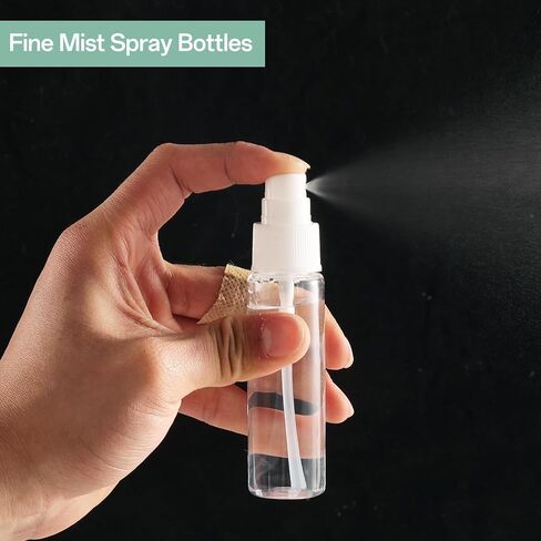 18 عبوة من زجاجات السفر لمستلزمات الزينة، حاويات سفر بلاستيكية معتمدة من إدارة أمن المواصلات الأمريكية لمستلزمات الزينة، شامبو وبلسم سوائل قابلة لإعادة التعبئة ومضادة للتسرب، زجاجات أدوات الزينة الأساسية للسفر in Kuwait