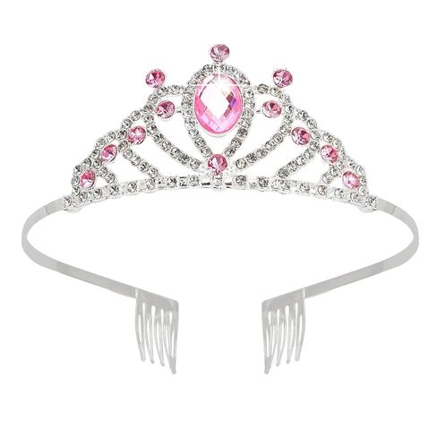 Blue Crystal Crown for Girls Rhinestone Princess Tiara with Comb Blue Tiara for Girls Women Bling Queen Crown for Party Wedding Pageant Birthday in Kuwait