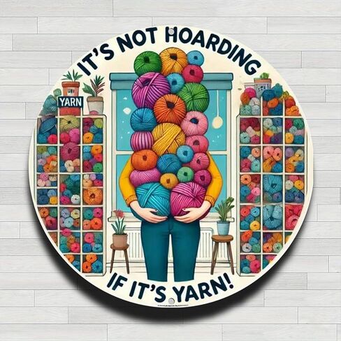 Happy Place Dont Ruin It Sign Vintage Rustic Aluminum Metal Round Wall Sign, 8-inch Indoor Outdoor Gifts And Decor for Home, Office, Cafe & Yard Farm in Saudi Arabia