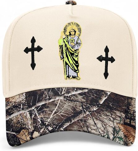 Double Cross Hat | Premium Adjustable Snapback Baseball Vintage Trucker Hats for Women & Men in Saudi Arabia