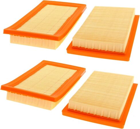 Air Filter for Generac 0J8478S 0J8478 for Centurion Guardian for Siemens Carrier for Honeywell Eaton Watchdog V-Twin 990CC and 999CC 14KW-20KW for Generators 2013-2022 (4PCS) in Saudi Arabia
