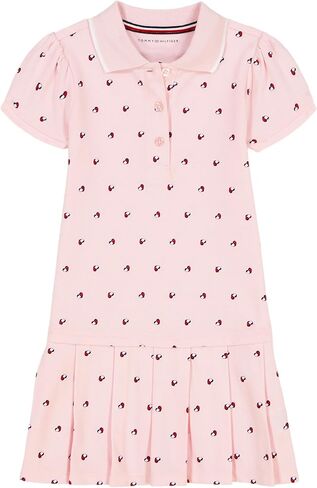 Tommy Hilfiger Girls Pique Polo Dress in Saudi Arabia