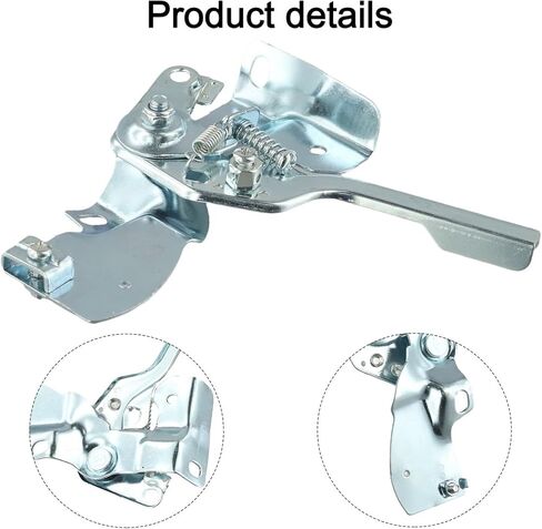 مجموعة صمامات الخانق مع زنبرك لهوندا GX140 GX160 GX200 5.5HP 6.5HP المحرك، مجموعة منظم قضيب رافعة الصلب استبدال 16500-ZH8-823 in Kuwait