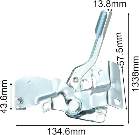 مجموعة صمامات الخانق مع زنبرك لهوندا GX140 GX160 GX200 5.5HP 6.5HP المحرك، مجموعة منظم قضيب رافعة الصلب استبدال 16500-ZH8-823 in Kuwait