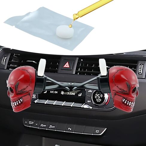 Car Air Freshener Replacement Pad Refill Scented Solid Replacement Car Vent Clip Freshener Peach Flavor Individually Wrapped 30 pcs in Kuwait