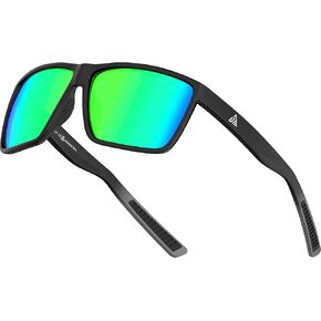 نظارات شمسية مستقطبة SIPLION للرجال القيادة: نظارات شمسية مربعة خفيفة الوزن للحماية من الأشعة فوق البنفسجية 400 إطار TR90 للسفر والمشي لمسافات طويلة in Kuwait