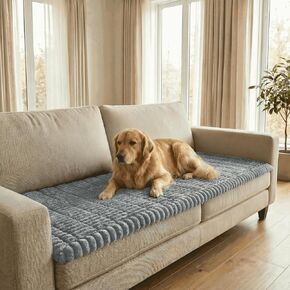 Non-Slip Sectional Couch Covers, Washable Pet Friendly Furniture Protector for Dogs Cats, Soft Thick Slipcover for L-Shaped Sofa (Sold by Piece, Not Set) (Black, 27.6"x70.5") in Saudi Arabia