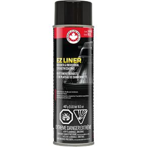 دومينيون شور سيل إي زي لاينر أيروسول - رذاذ بطانة سرير أسود سريع الجفاف للحصول على تفاصيل DIY، متوافق مع فيلم السوائل، وبطانة رابتور، وهيركولينر - مثالي لحماية سرير الشاحنة، 16.47 أونصة in Kuwait