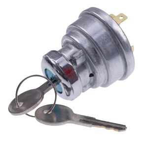 HMY AT21880 Ignition Starter Switch with 4 Connection Termials 2 Keys Replacement for John Deere Tractor 1020 1520 1620 2020 2030 450 570 480A 400 440 300 350 380 540 480, Model 1 in Saudi Arabia