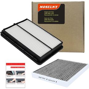 Hyundai Palisade Engine and Cabin Air Filter Set (2020 2021 2022 2023 2024 2025) Replace for 97133S8000, WP10080, 28113A9100, CA11943 in Kuwait