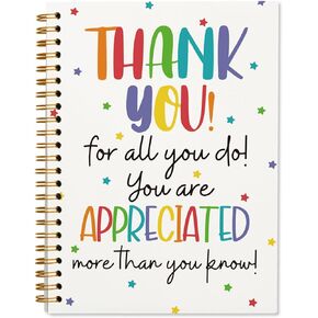 Cute Otter Journal Notebook, Employee Appreciation Gifts for Women, Office Supplies for Desk, Hardcover Lined Notebooks Spiral, Work Besties Gifts for Women, 5.5 x 8.3 inch in Kuwait