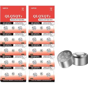 20PACK AG5 LR754 309 393 SR754 SR754 Battery Alkaline Button Cell Battery in Kuwait