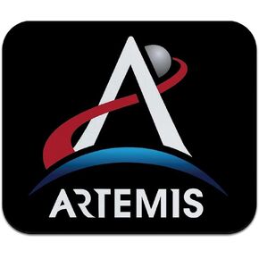 لوحة ماوس رفيعة ذات شعار NASA Artemis Moon منخفضة المستوى in Kuwait