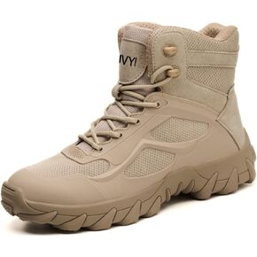 Steel Toe Work Boots for Men – Wide Toe Comfortable Breathable Safety Shoes, Anti-Slip Industrial & Construction Footwear in Kuwait