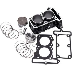 كتلة اسطوانة الهواء 62 ملم مع الحشيات ومجموعة حلقات المكبس المتوافقة مع EX250 KLE250 X 250 ER250 Z250 in Kuwait