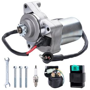 3 مسامير بداية لـ 50cc 70cc 90cc 100cc 110cc 125cc 4 السكتة الدماغية رباعية العجلات ATVs Taotao SSR Roketa Go Karts Dirt Pit Bike Sandrail Jonway SunL ​​Dune Buggy Sandrail Coolster W/Relay & CDI & Spark Plug in Kuwait