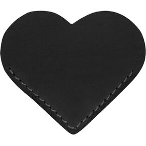 Ringsun Genuine Leather Heart Bookmark, Handmade Stitched Corner Page Bookmarks for Women Men, Colorful Book Accessories Gifts for Book Lovers Students Writers Readers Teens Adults, Brown in Kuwait