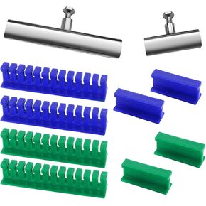 Paintless Dent Repair Tools, Car Dent Removal Kit Auto Body Dent Puller Glue Tabs, Green Blue Long Dent Remover Tool Pulling Tab, Automobile Pulling Bridge Body Repair Tool Kit in Kuwait