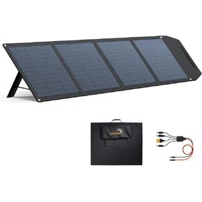 LVYUAN 400 واط لوحة شمسية محمولة قابلة للطي، 22.5% كفاءة عالية IP65 مقاومة للماء لمحطة الطاقة RV التخييم في الهواء الطلق مولد الطاقة الشمسية in Kuwait