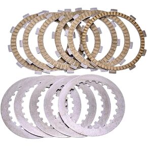 Steel Friction Clutch Plate Kit Compatible With MTX200R CBF250 CBF 250 TRX350 TRX350F TRX450E TRX450 ES Foreman TRX 350 450(Paper Clutch Plate) in Kuwait