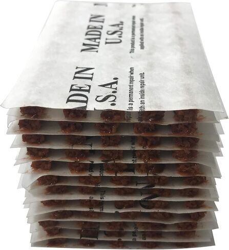 خيوط إصلاح الإطارات البنية مقاس 4 بوصات من MPD 60 حزمة - سدادات فلكنة ذاتية شديدة التحمل للإطارات بدون أنبوب - مطاط بوتيل عالي الشد، آمن شعاعي بحزام فولاذي - إصلاح سريع للثقب للسيارة والشاحنات ومركبة ATV وUTV in Kuwait