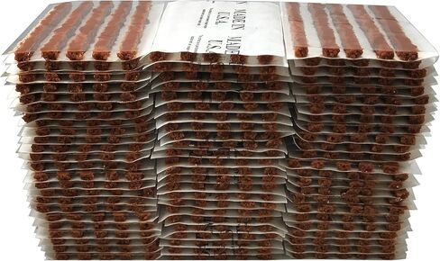 خيوط إصلاح الإطارات البنية مقاس 4 بوصات من MPD 60 حزمة - سدادات فلكنة ذاتية شديدة التحمل للإطارات بدون أنبوب - مطاط بوتيل عالي الشد، آمن شعاعي بحزام فولاذي - إصلاح سريع للثقب للسيارة والشاحنات ومركبة ATV وUTV in Kuwait