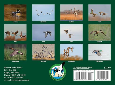 2026 تقويم حائط الطيور المائية in Kuwait