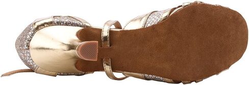 حذاء Akuna النسائي للرقص اللاتيني حذاء رقص السالسا للسيدات بكعب 2.3 سم in Kuwait