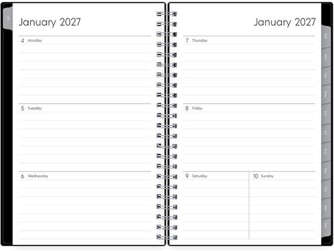 Blue Sky 2027 Weekly and Monthly Planner Calendar, Includes January 2027 - December 2027, 5" x 8", Flexible Cover, Wirebound, Laminated Tabs, Enterprise in Saudi Arabia