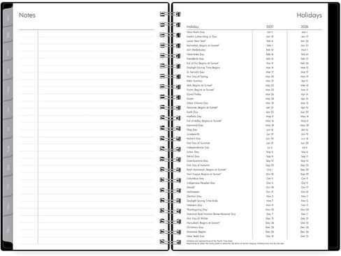 Blue Sky 2027 Weekly and Monthly Planner Calendar, Includes January 2027 - December 2027, 5" x 8", Flexible Cover, Wirebound, Laminated Tabs, Enterprise in Saudi Arabia
