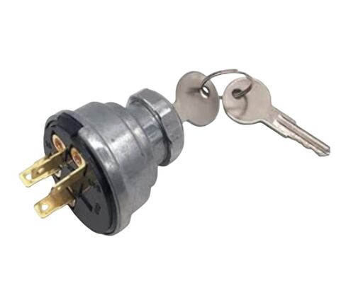 HMY AT21880 Ignition Starter Switch with 4 Connection Termials 2 Keys Replacement for John Deere Tractor 1020 1520 1620 2020 2030 450 570 480A 400 440 300 350 380 540 480, Model 1 in Saudi Arabia