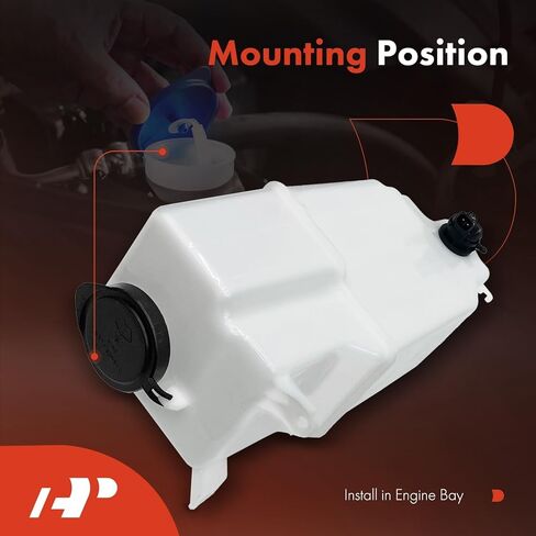 A-Premium Fit for Toyota Tacoma 2005-2015 Windshield Washer Reservoir with (Cap/Washer Pump/Hose), Replace# 8531504090 in Saudi Arabia