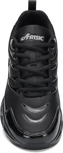 Non Slip Work Shoes for Men Women Waterproof Sneakers Men Comfortable Restaurant Chef Shoes Slip Resistant Shoes for Men Breathable Walking Sneakers for Daily Use Black in Saudi Arabia
