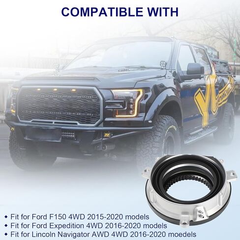 ZNB 2PCS HL1Z-3C247-A 4WD Auto Locking Hub Actuator Compatible with Ford F150 2015-2020 Expedition 2016-2020 Lincoln Navigator 2016-2020, 4Wheel Drive 4x4 Locking Actuator Replace GL1Z-3C247-A in Kuwait