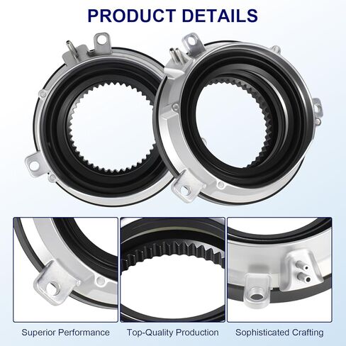 ZNB 2PCS HL1Z-3C247-A 4WD Auto Locking Hub Actuator Compatible with Ford F150 2015-2020 Expedition 2016-2020 Lincoln Navigator 2016-2020, 4Wheel Drive 4x4 Locking Actuator Replace GL1Z-3C247-A in Kuwait