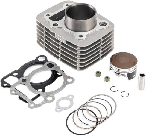 58MM Cylinder Barrel Piston Gasket Kit Compatible With Automotive Motorcycle Parts KLX140 KLX 140 KLX 150 in Kuwait