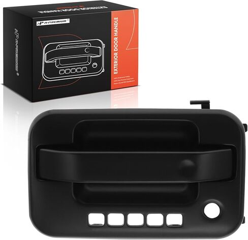 A-Premium Front Left Driver Side Exterior Door Handle with Keypad Hole Compatible with Ford F-150 F150 2009-2014, Smooth Black, Replace# CL3Z-1522405-AA in Saudi Arabia