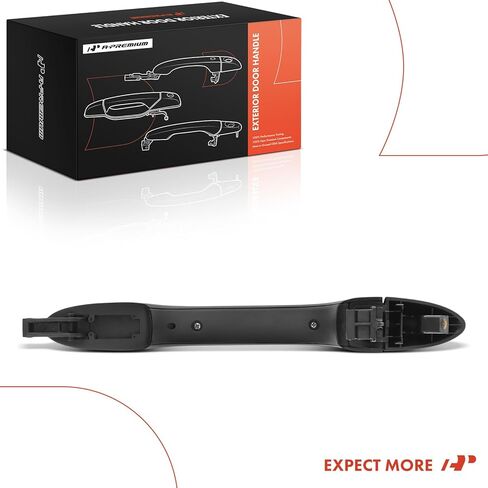 A-Premium Right Driver or Passenger Side Sliding Door Exterior Door Handle Compatible with Kia Sedona 2015-2021, Black in Saudi Arabia