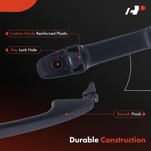 A-Premium Front Driver Side Exterior Door Handle Compatible with Toyota Prius, Prius Plug-in, Prius V, Sienna, Avalon, Venza & Subaru Outback, Forester, Impreza, Legacy, WRX, WRX STI & Scion tC, iQ in Saudi Arabia