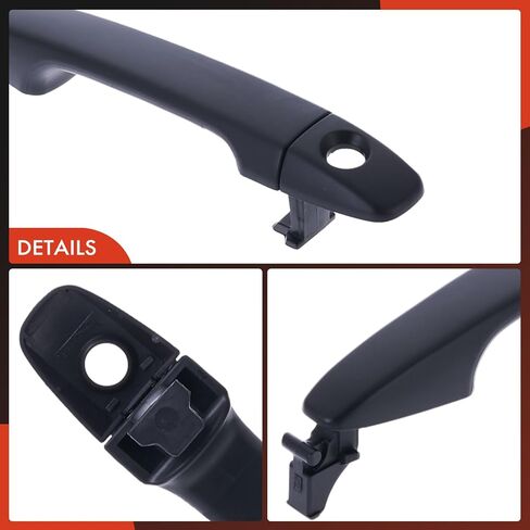 A-Premium Front Driver Side Exterior Door Handle Compatible with Toyota Prius, Prius Plug-in, Prius V, Sienna, Avalon, Venza & Subaru Outback, Forester, Impreza, Legacy, WRX, WRX STI & Scion tC, iQ in Saudi Arabia