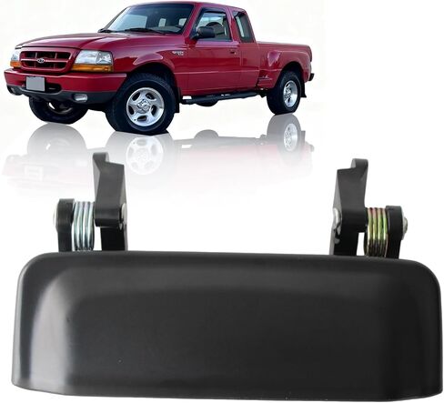AUCERAMIC Front Driver or Passenger Side Exterior Door Handle (1PCS) Compatible with 2001-2011 Ford Ranger& Mazda 2001-2010 B2300 B2500 B3000 B4000#2L5Z1022404BAA in Saudi Arabia