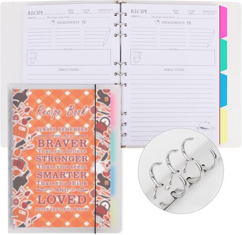 Blank Recipe Notebook to Write in Your Own Recipes, 8.5" x 10.9" Hardcover Blank Cookbook, 160 Pages for Family & Homemade Recipes, Gift for Mom, Wife, Home Cooks (Recipe Book-Always Remember) in Saudi Arabia