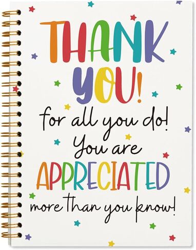 Cute Otter Journal Notebook, Employee Appreciation Gifts for Women, Office Supplies for Desk, Hardcover Lined Notebooks Spiral, Work Besties Gifts for Women, 5.5 x 8.3 inch in Kuwait