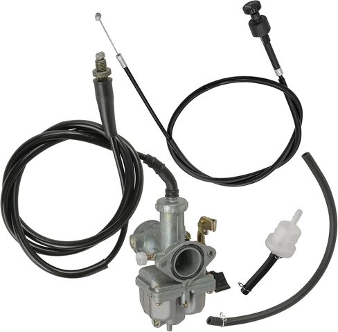 Caltric Carburetor with Choke Throttle Cable Compatible with Honda Trx250Ex Sportrax 250 2X4 2006 2007 2008 in Saudi Arabia