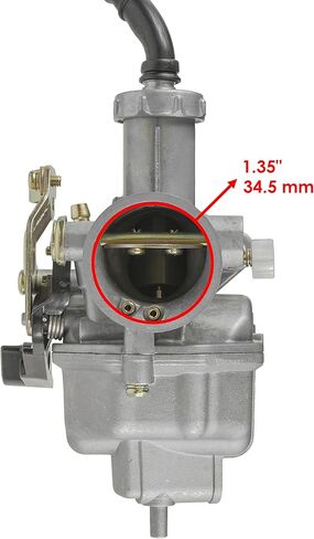 Caltric Carburetor with Choke Throttle Cable Compatible with Honda Trx250Ex Sportrax 250 2X4 2006 2007 2008 in Saudi Arabia