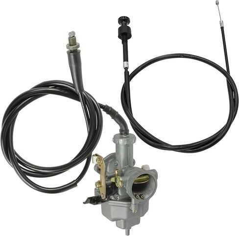 Caltric Carburetor with Choke Throttle Cable Compatible with Honda Trx250Ex Sportrax 250 2X4 2006 2007 2008 in Saudi Arabia