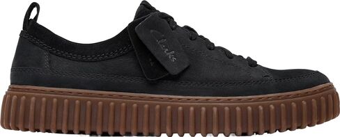 Clarks - Mens Torhill Lace Shoes, Color Black Nubuck, Size: 9.5 M US in Saudi Arabia